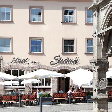 Stadtcafe Hotel Garni Хаммельбург Экстерьер фото